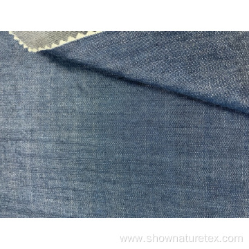 tencel slub indego dinem fabric washed fabric